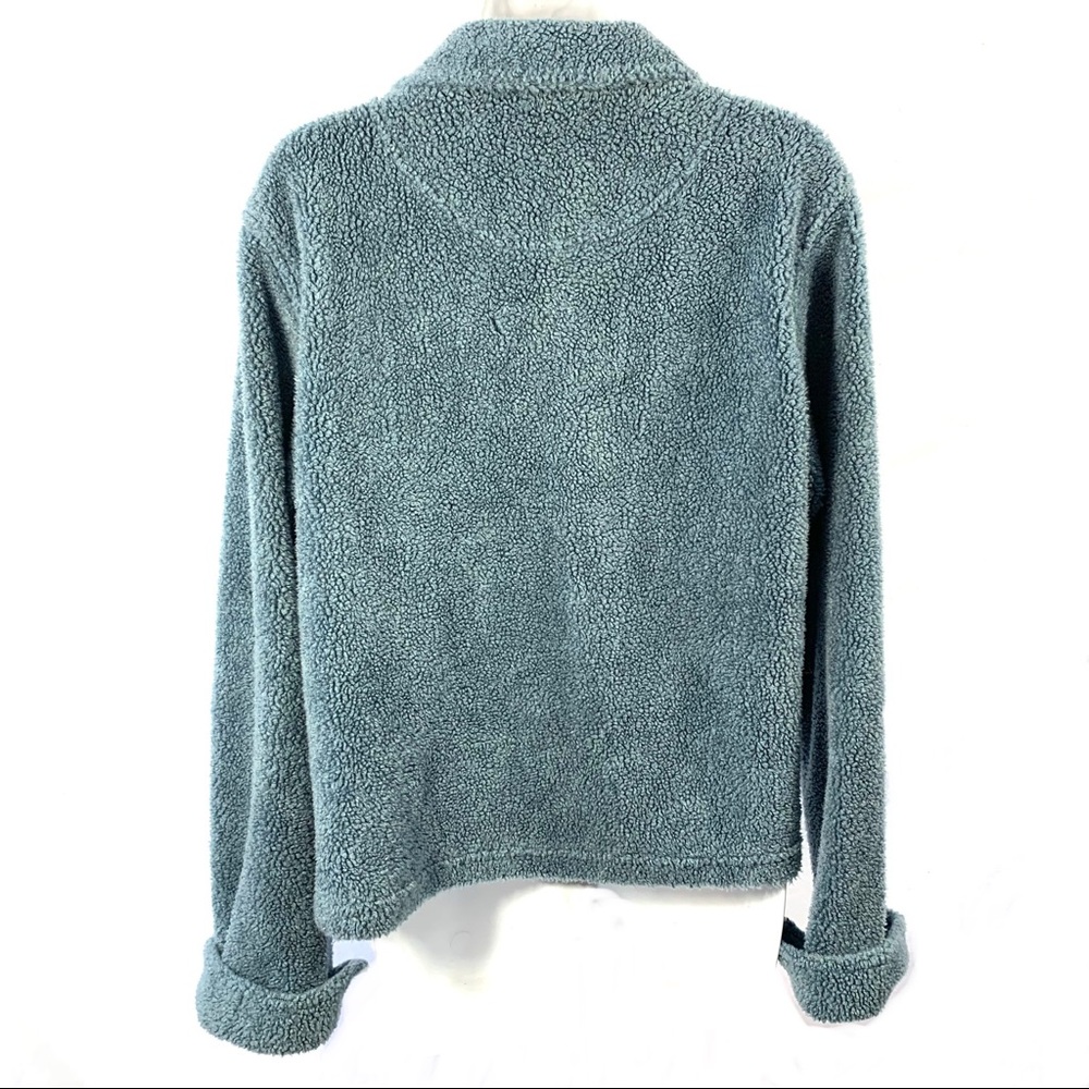 True Grit Vintage Jacket Sz M Sherpa Style Fleece - Picture 5 of 10